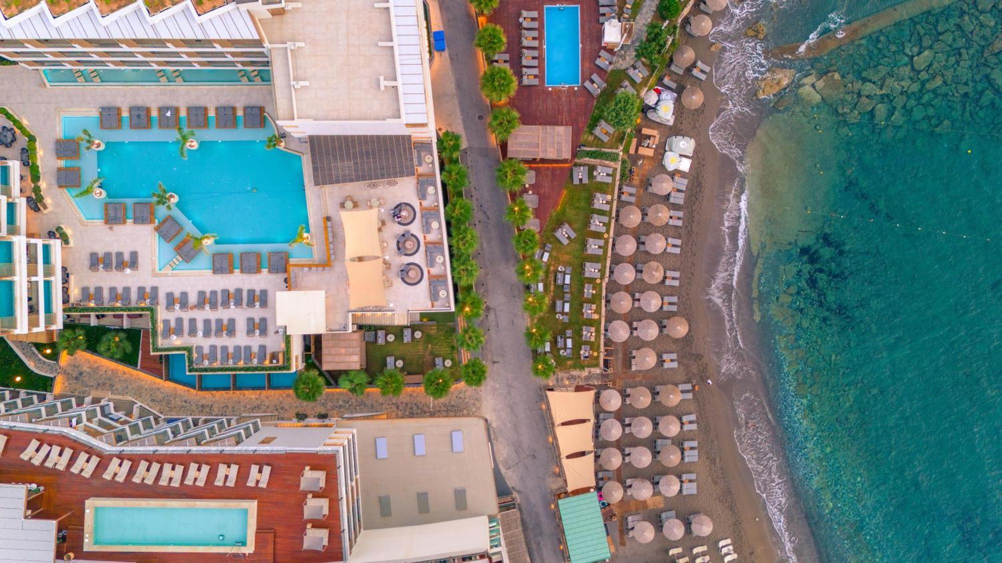 Akasha Beach Hotel & Spa Херсонисос Екстериор снимка